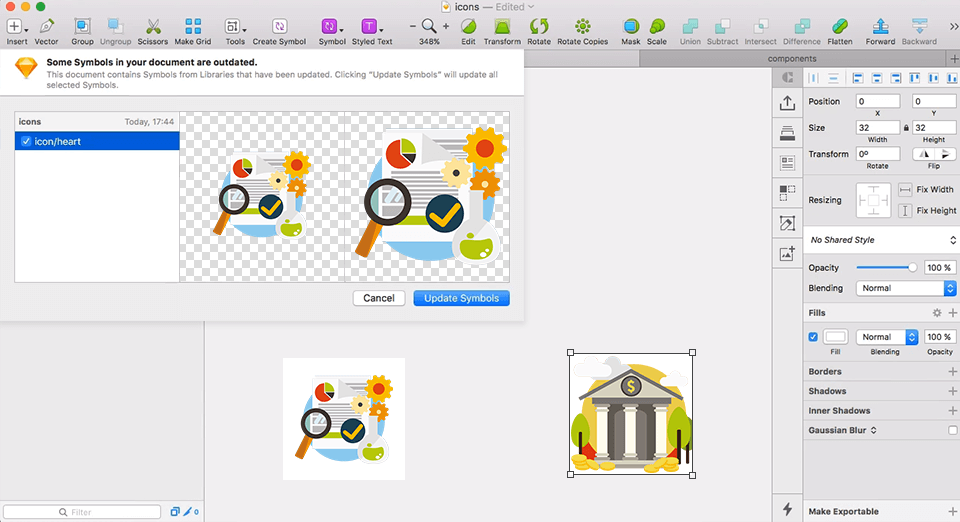 sketch collaboration libraries screen