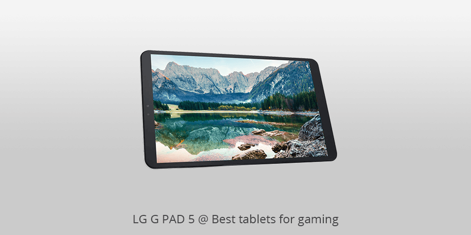 best tablet for gaming lg g pad 5