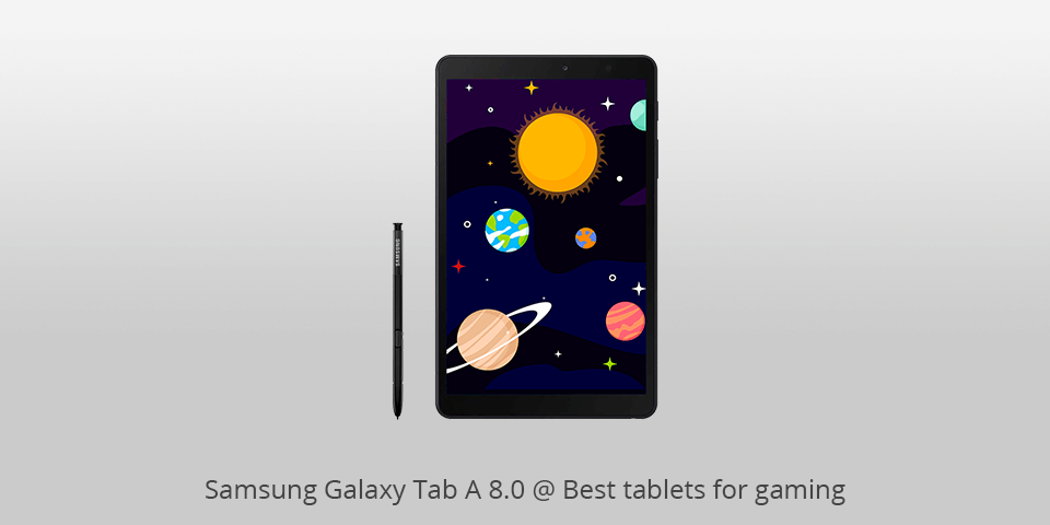 best tablet for gaming samsung galaxy tab a8