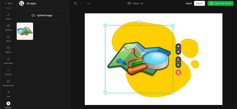 vector creator icons8 apps interface