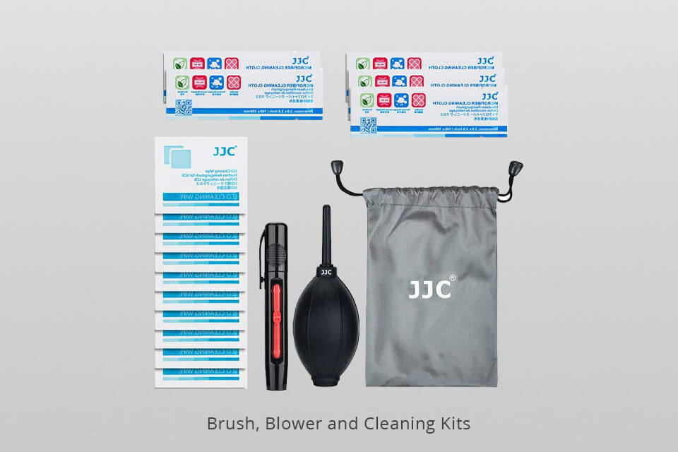 brush, blower and cleaning kits for landscape filters