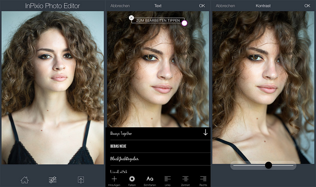 interface von inpixio app