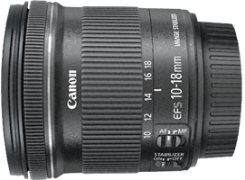 Canon 10-18mm f/4-5.6 IS STM