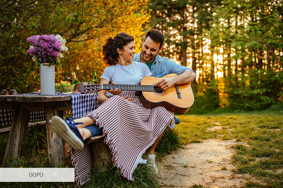 lut vintage gratis prima e dopo