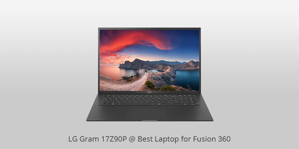 lg gram 17z90p laptop for fusion 360