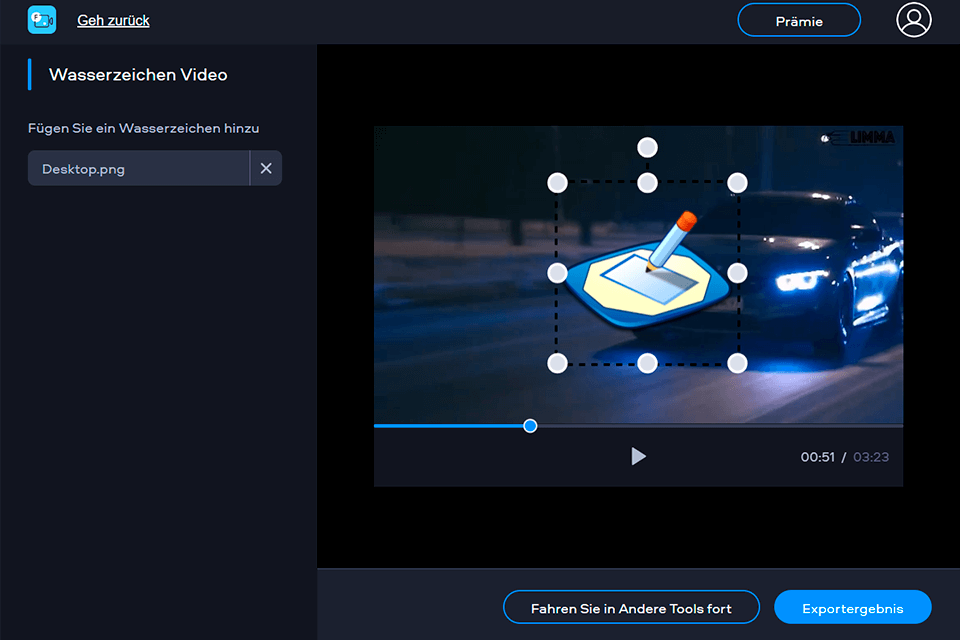 logo fastreel online video editor