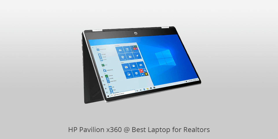 best laptop for realtors hp pavilion x360