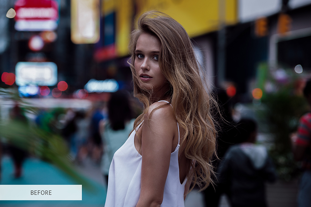 preset collection for neon portraiture