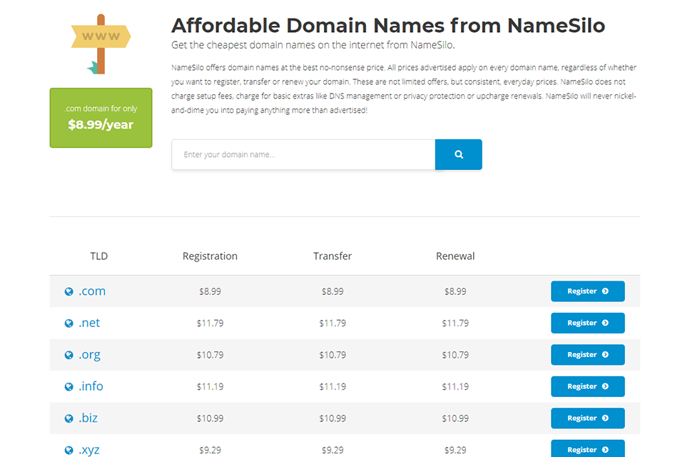 infinityfree interface