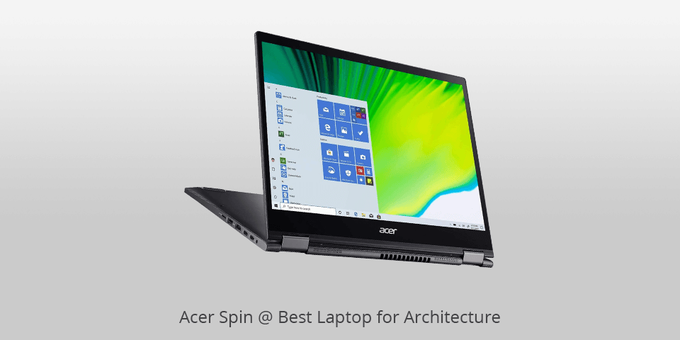 acer spin laptop for architecture
