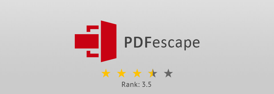 acrobat reader pro bản thay thế miễn phí pdfescape