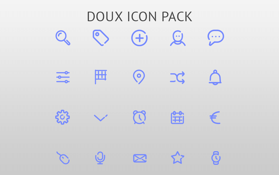 adobe illustrator icon doux pack