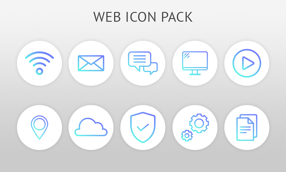 adobe illustrator web icon pack