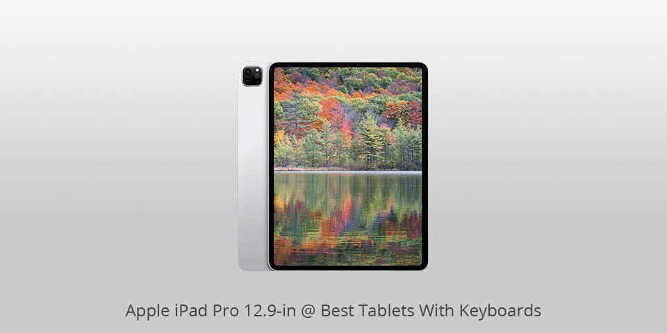 large tablet with keyboard for drawing