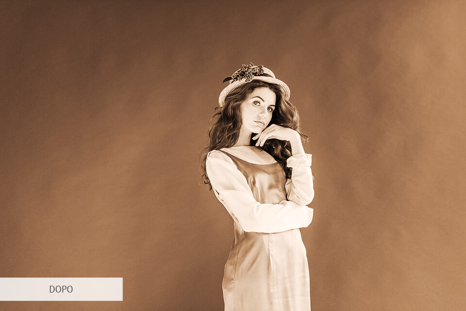 azione seppia photoshop elements