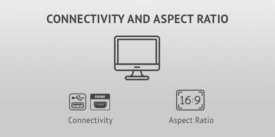 best 4k monitor connectivity and aspect ratio