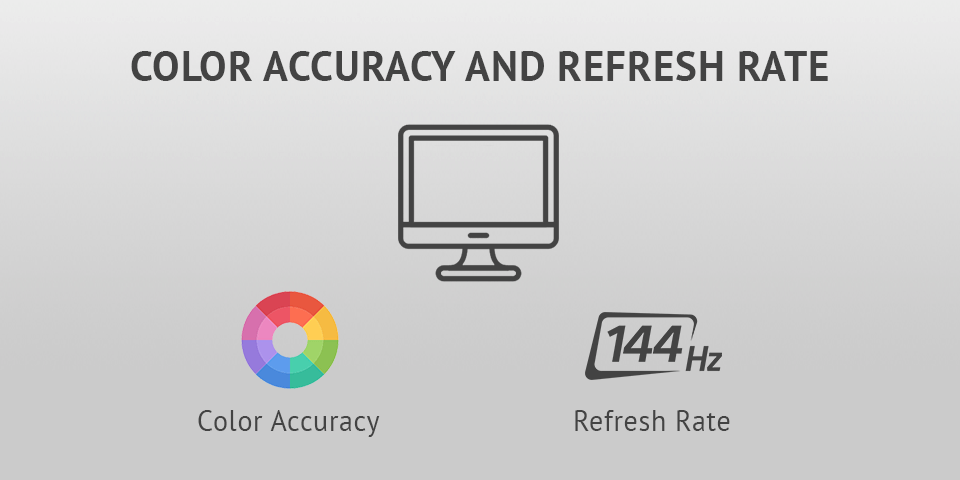 best 4k monitor color accuracy and refresh rate