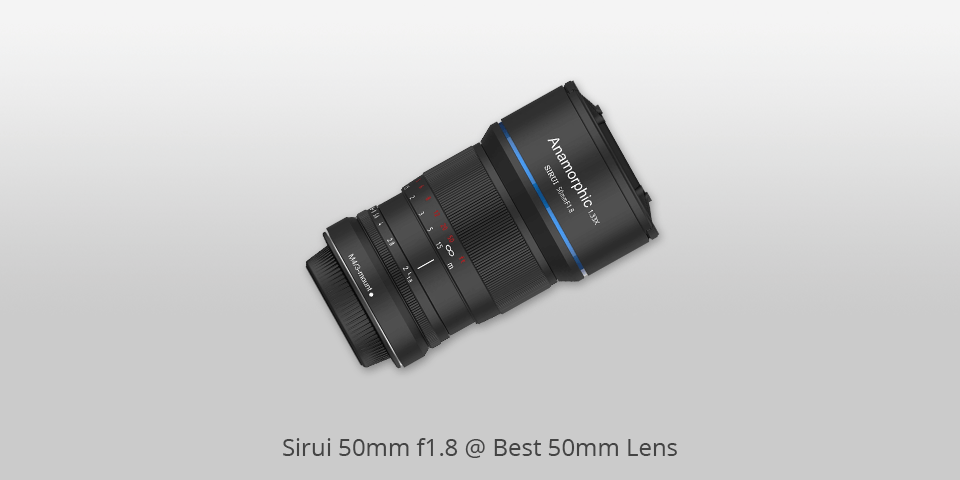 anamorphic 50mm camera lens