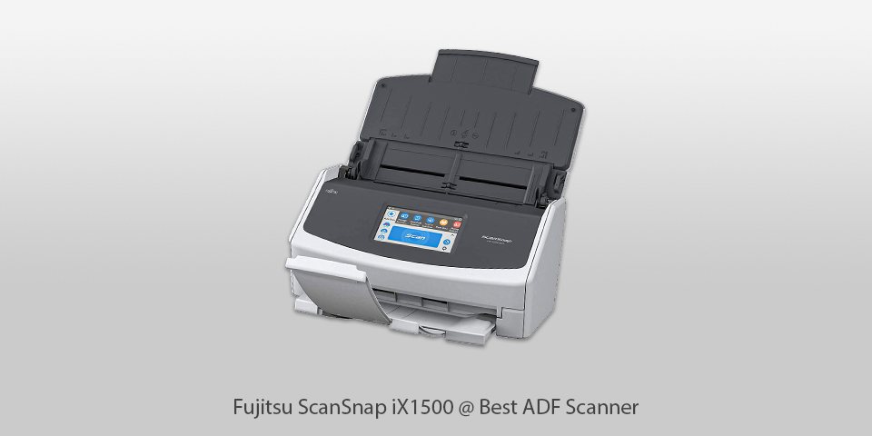 best adf scanner fujitsu scansnap ix-500