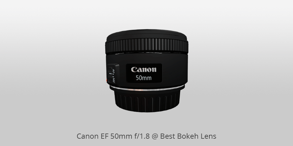 best bokeh lens canon ef 50mm f/1.8