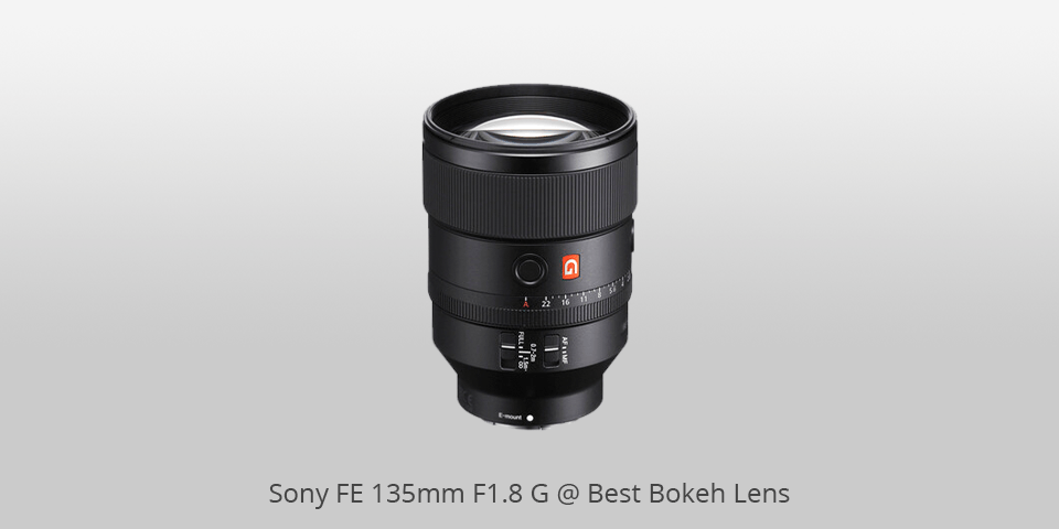 best bokeh lens sony fe 135mm f1.8 g