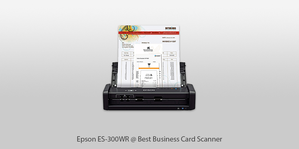 wireless business card scanner