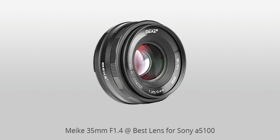 lens for sony a5100 meike 35mm f1.4