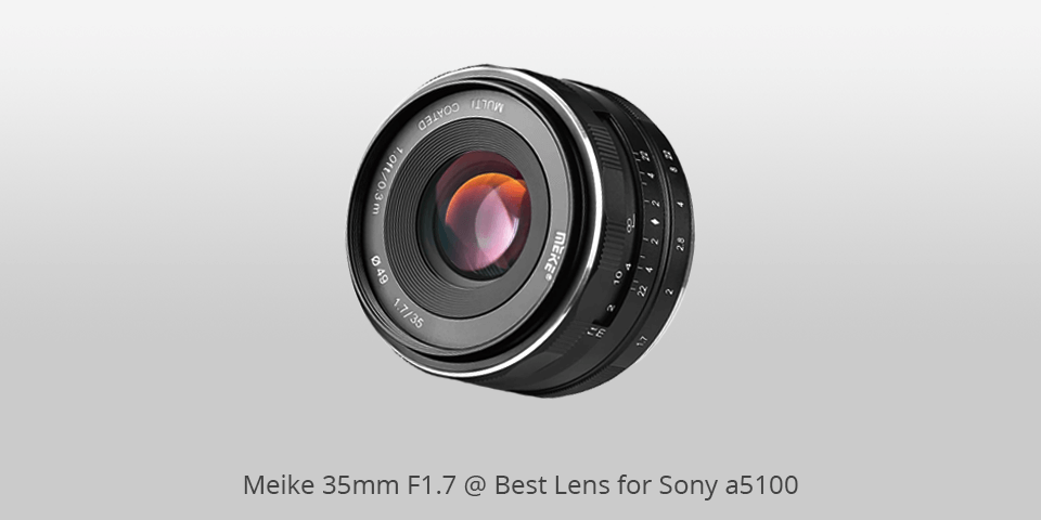 lens for sony a5100 meike 35mm f1.7