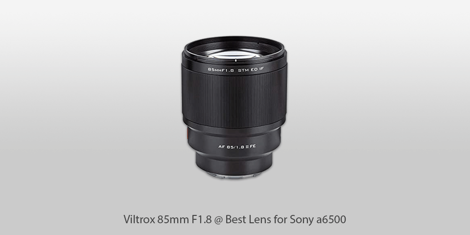 lens for sony a6500 viltrox 85mm f1.8