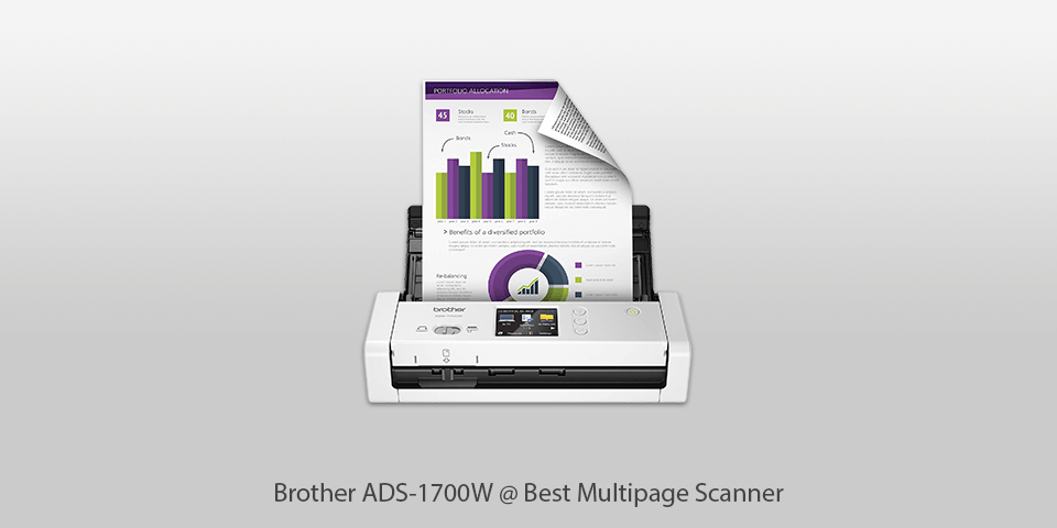 multipage scanner brother