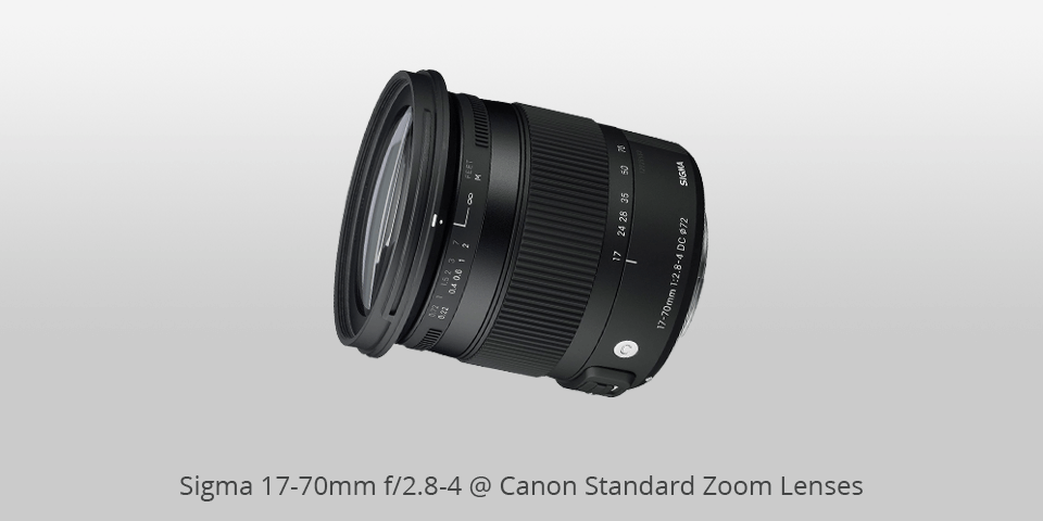 canon standard zoom lenses