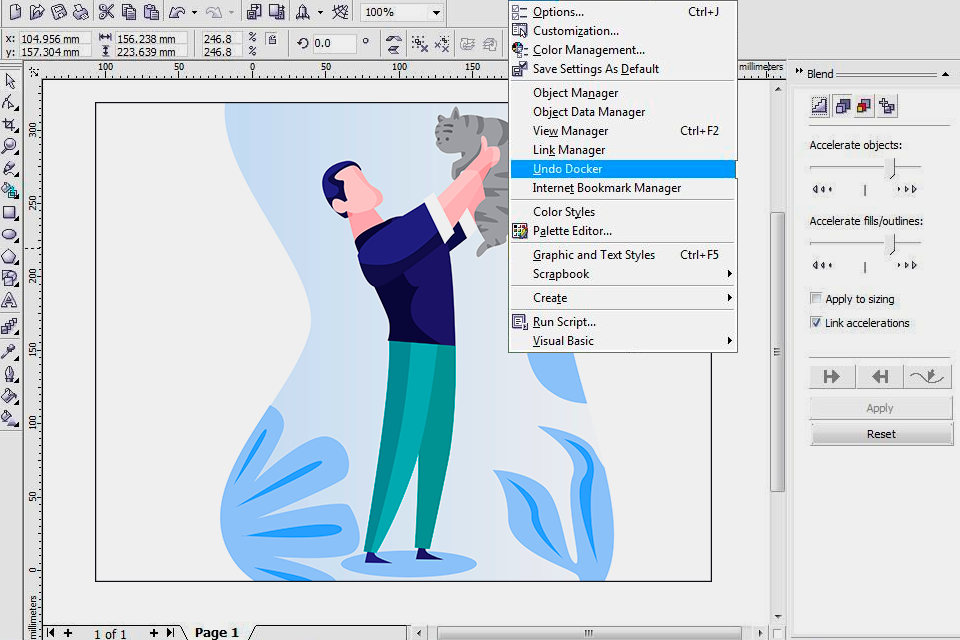 corel draw 13 free download interface