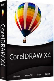 coreldraw x4 product logo