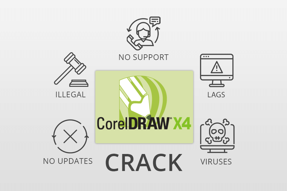 coreldraw x4 crack dangerous
