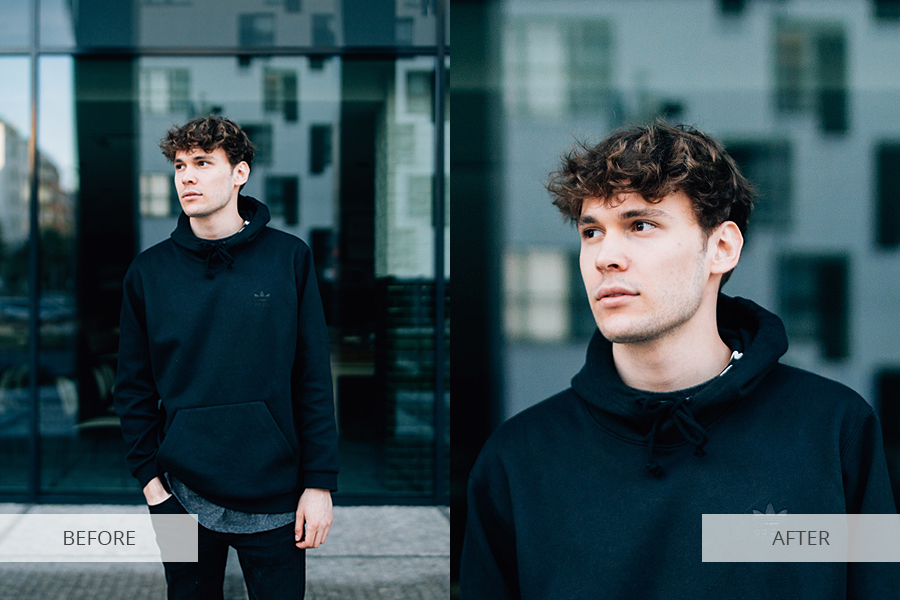 cropping in portrait photography