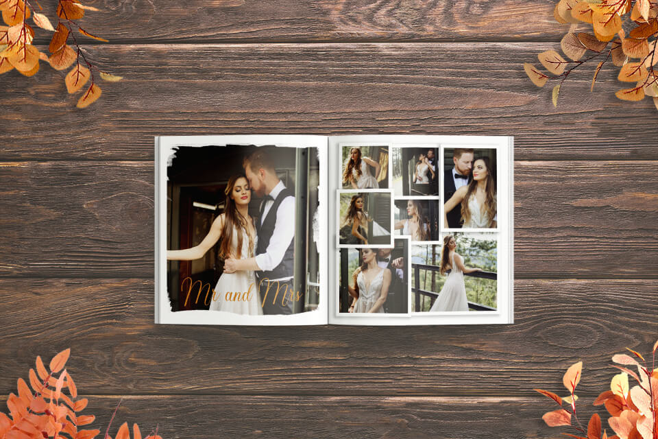 free mockup for diy photo album ideas
