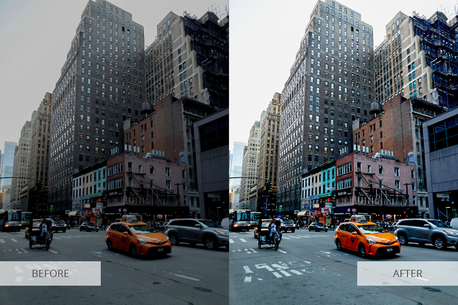 editing of architectural photography