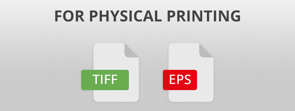 for physical printing