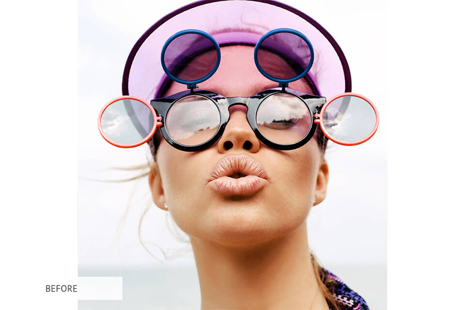 free chromatic aberration photoshop action lomo