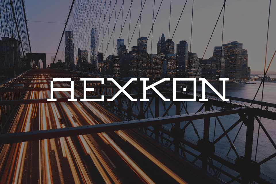 free illustrator aexkon font