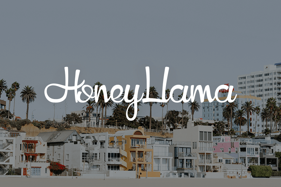 free illustrator honey llama font
