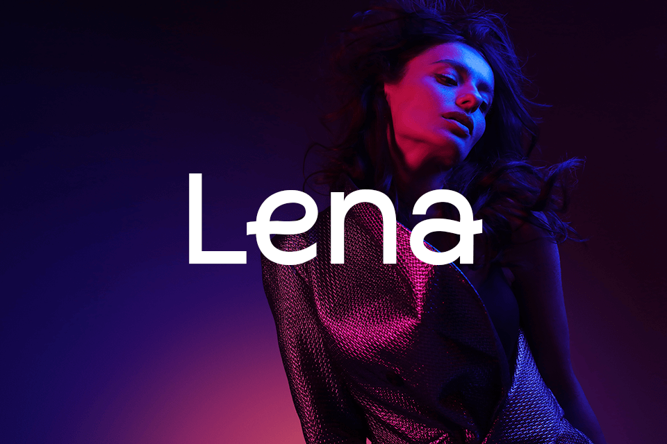 free illustrator lena font