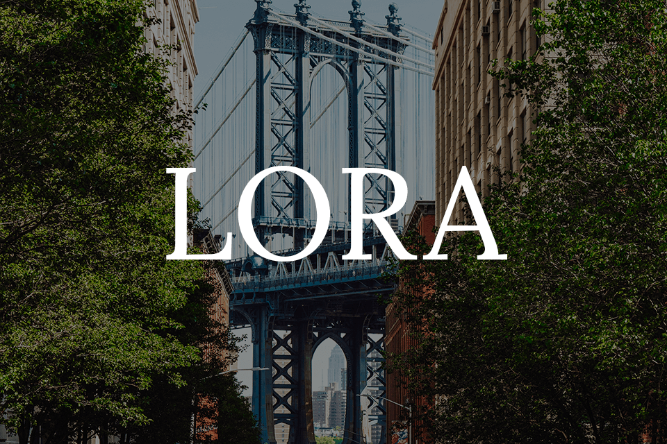 free illustrator lora font
