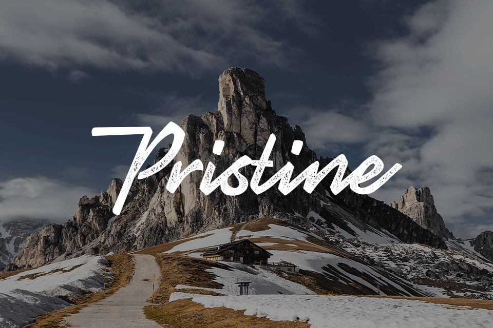 free illustrator pristine font