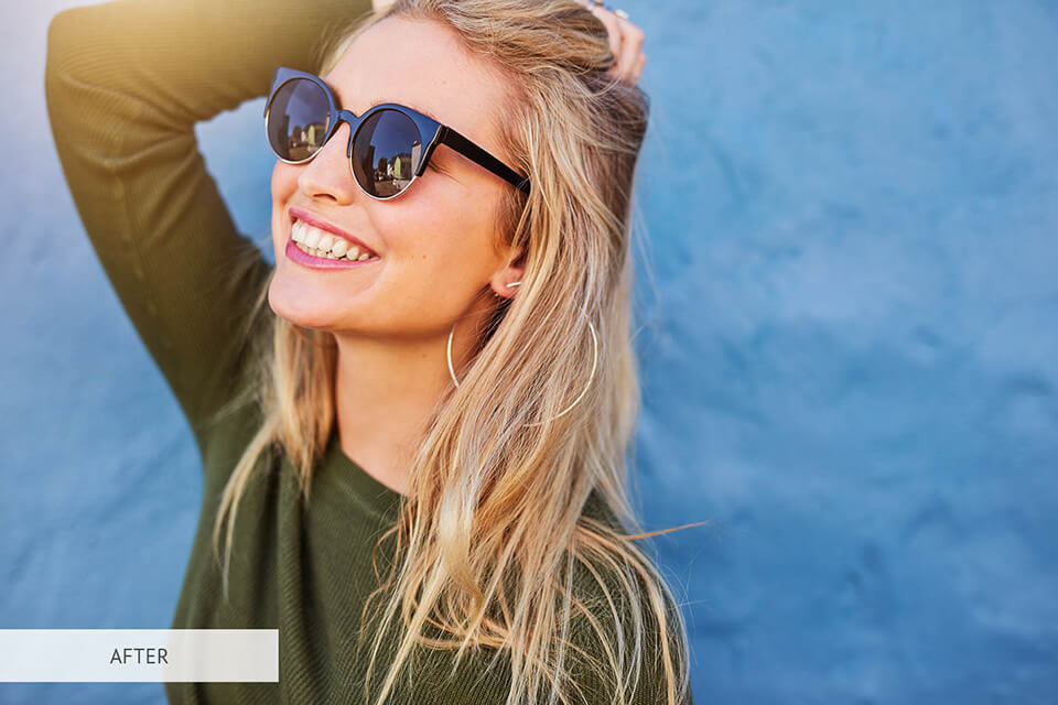 free lightroom preset contrast for headshot photography