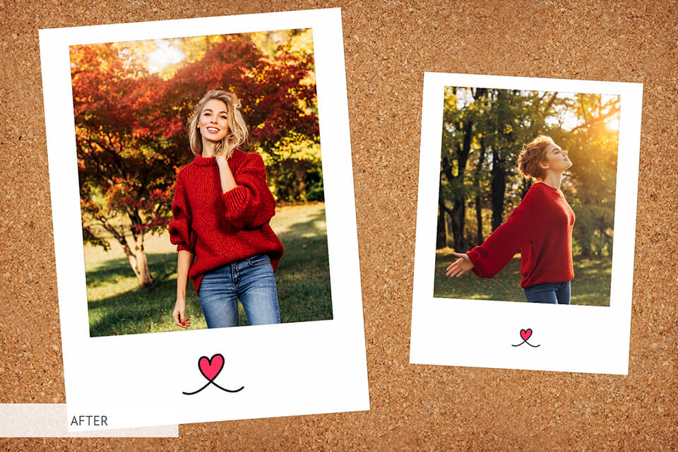 free Polaroid photoshop overlay for best instagram photos