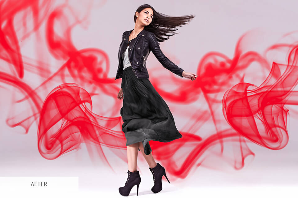 freebie for painshop pro red smoke