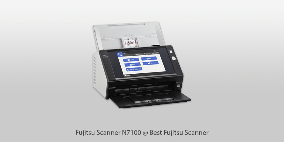 fujitsu flatbed scanner