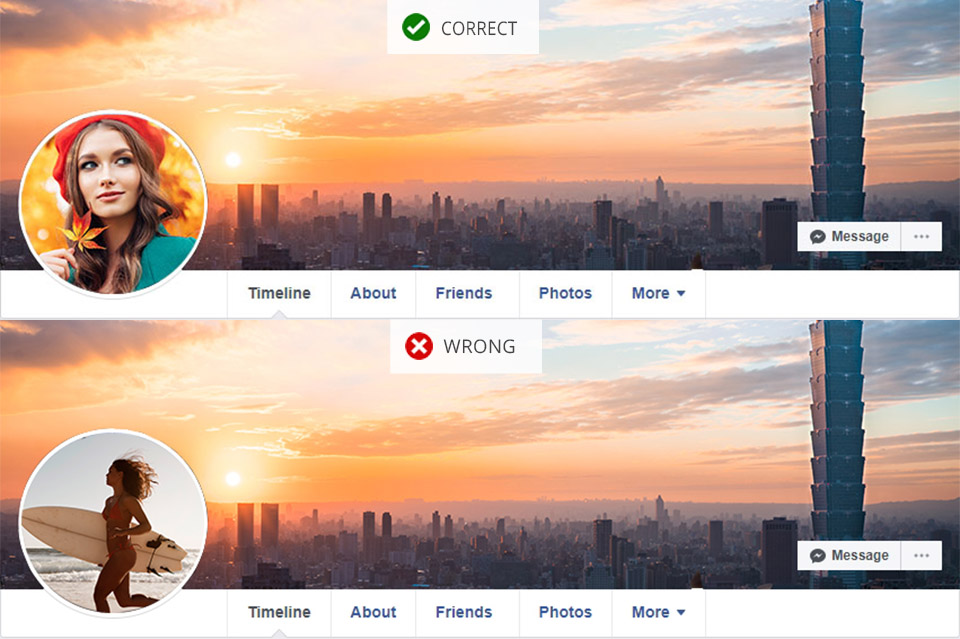 good facebook profile picture ideas