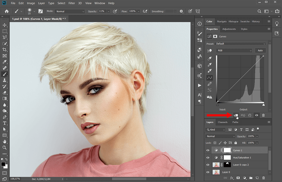 how to change hair color in photoshop